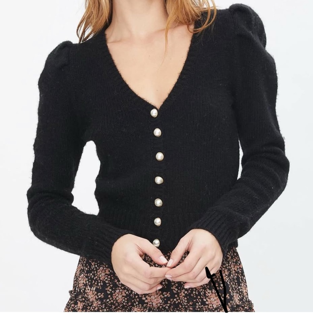 Generation Love Pearl Button Cardigan